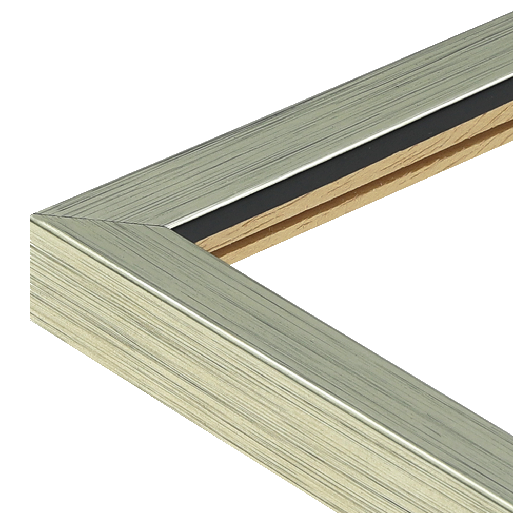 Holz Bilderrahmen Gold mit Profilansicht und technischen Maßangaben – hochwertiger Rahmen für Poster, Fotos und Kunstdrucke.