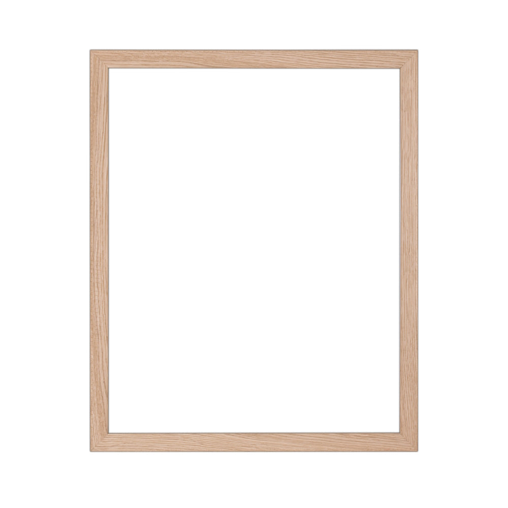 Totale eines Vollholz Bilderrahmens in Eiche Sonoma