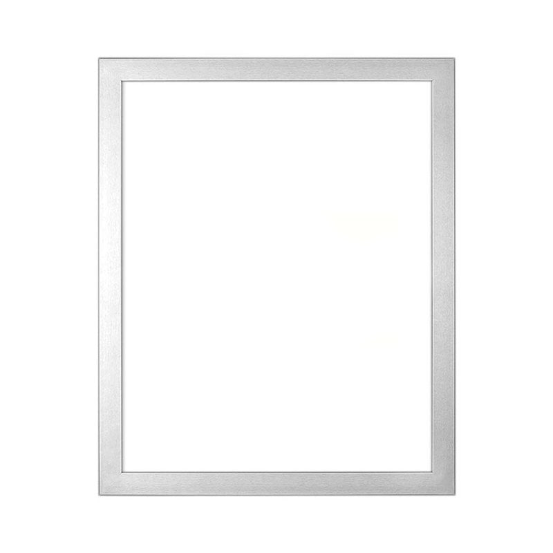 Bilderrahmen Monza Alu geschliffen (Dekor)