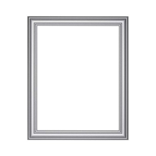 Barockbilderrahmen in Alu geschliffen