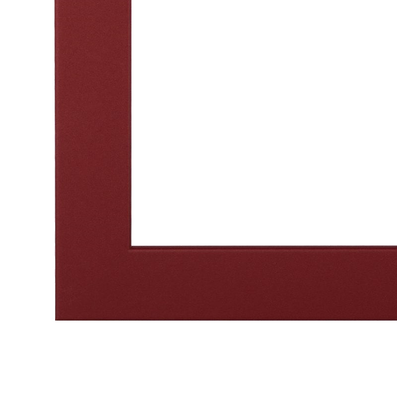 DIN-Rahmen Paris Dunkelrot