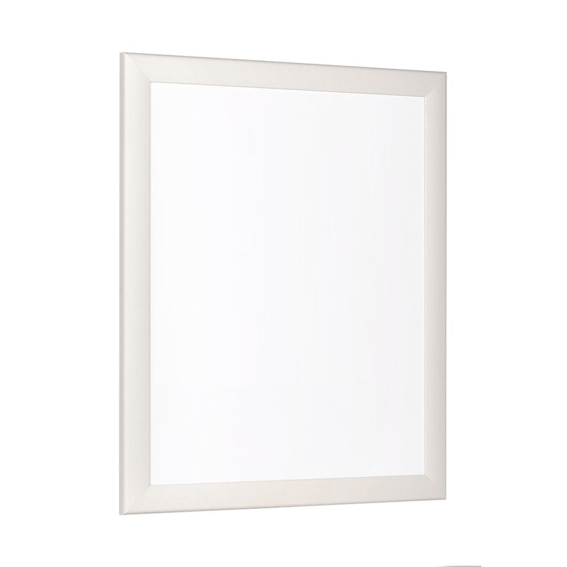 Schrägansicht eines stilvollen Bilderrahmens in Pastelltin Magnolie