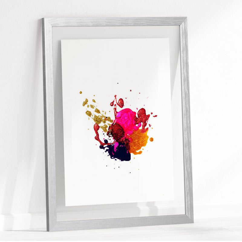 Doppelglasrahmen CLARA Fichte Mattsilber