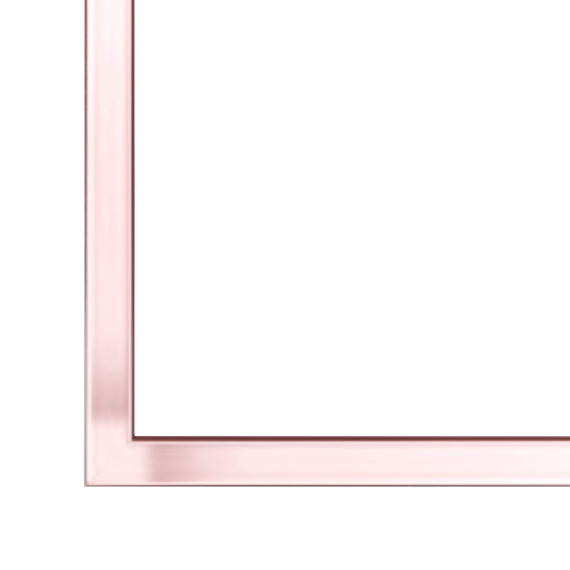 DIN-Rahmen NEO Rosegold