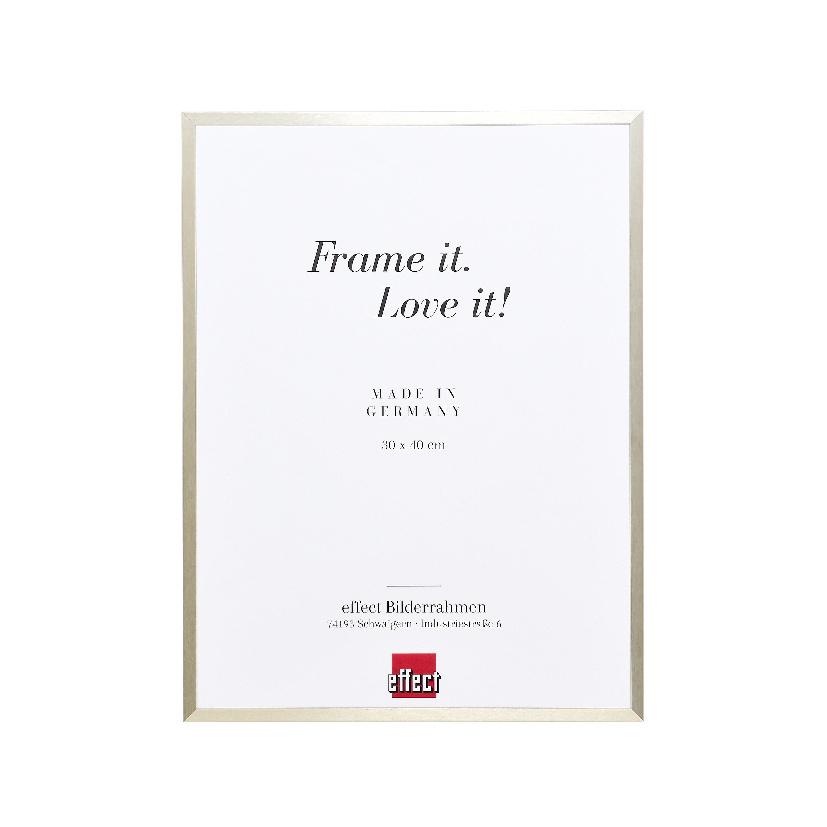 Aluminiumrahmen S2 Champagner