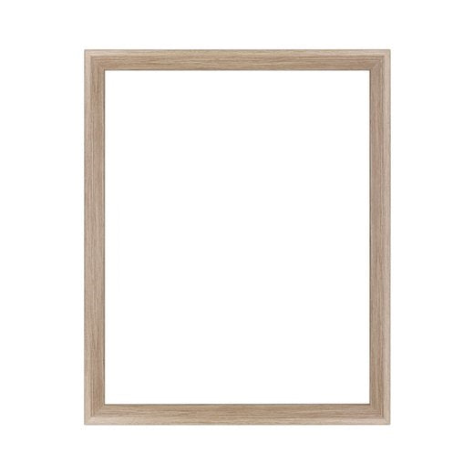 Frontansicht eines modernen Bilderrahmens im Farbton Sonoma Eiche