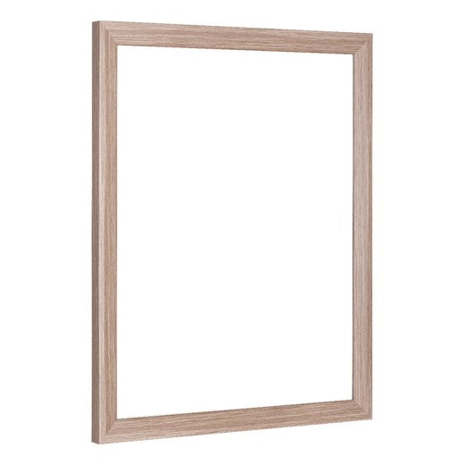 Schrägansicht eines stilvollen Bilderrahmens im Farbton Sonoma Eiche