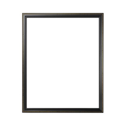 DIN-Rahmen Kalypso Schwarz Goldglanz Antik