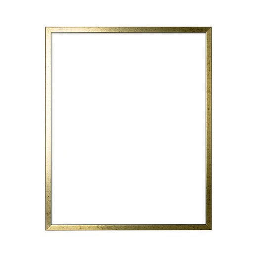 DIN-Rahmen NEO Schwarz Goldglanz Antik