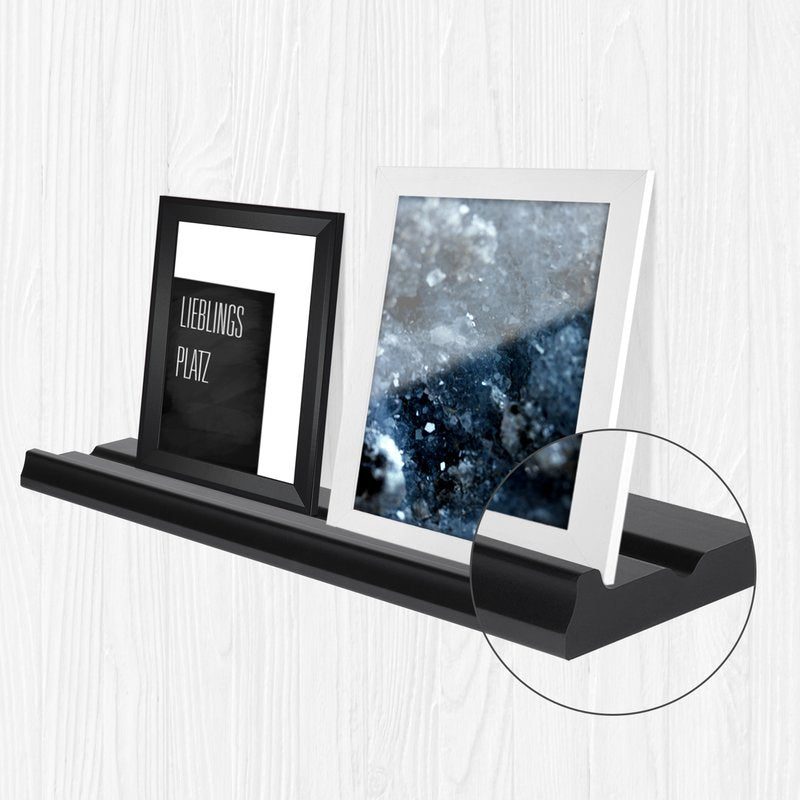 Bilderleiste Verona Schwarz (matt)