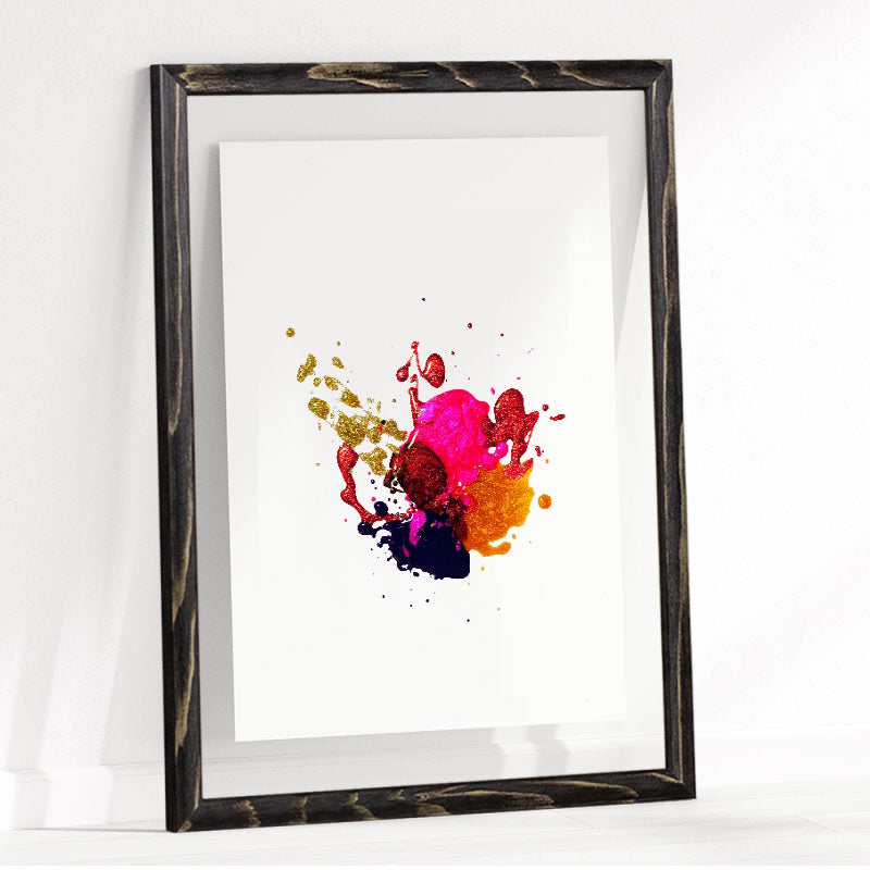 Doppelglasrahmen CLARA Fichte Schwarz gebürstet