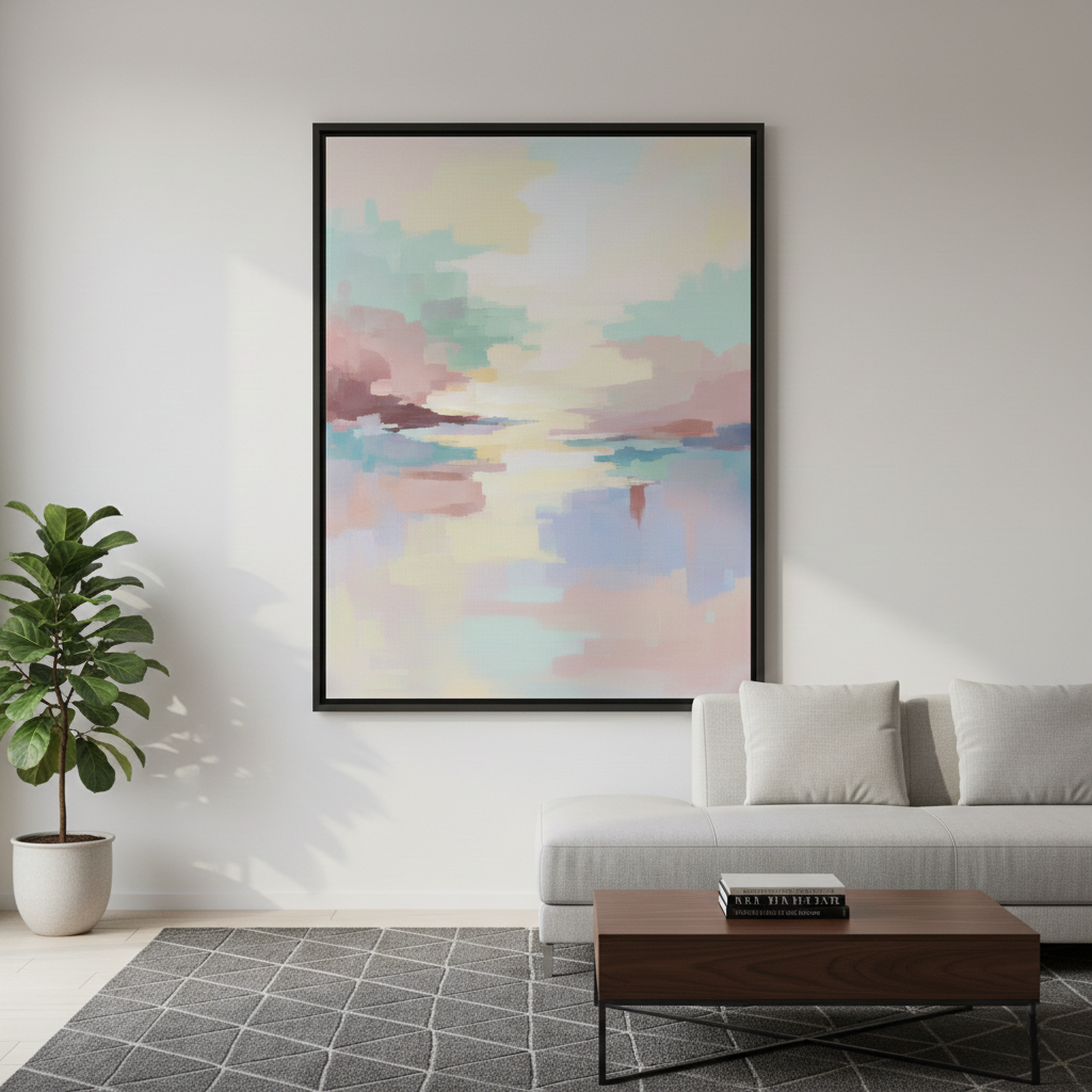 Hochwertiger Schattenfugenrahmen – der perfekte Rahmen für Leinwand, Gemälde & Keilrahmen für eine stilvolle Wanddekoration.