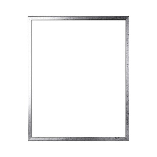 DIN-Rahmen NEO Schwarz Silberglanz Antik