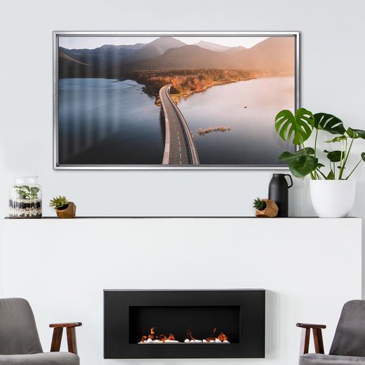 SALE Schattenfugenrahmen Gladi 5 Silberglanz Vintage