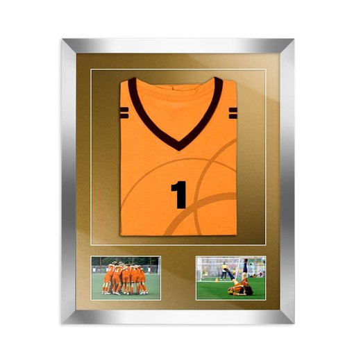 Trikotrahmen RahmBig 50 x 70 cm Silber Glanz