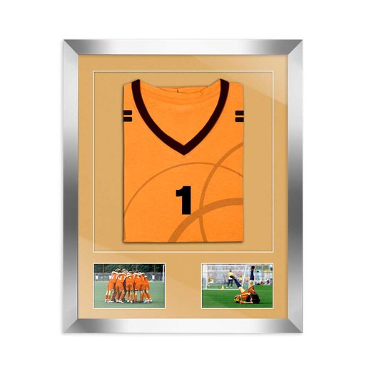 Trikotrahmen RahmBig 50 x 70 cm Silber Glanz