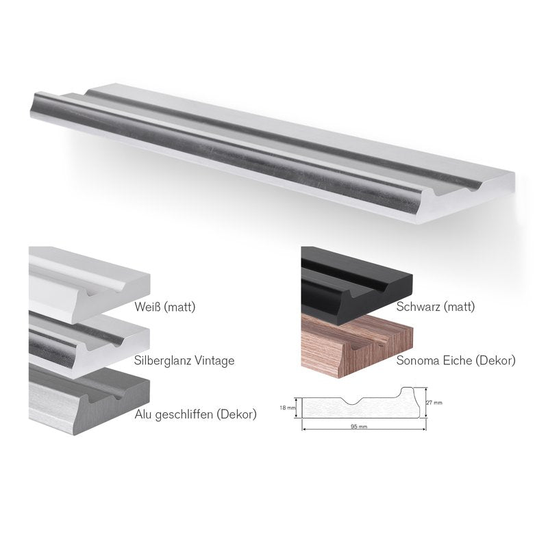 Bilderleiste Verona Silberglanz Vintage