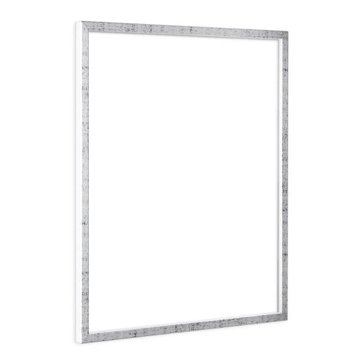 DIN-Rahmen NEO Weiß Grau Antik