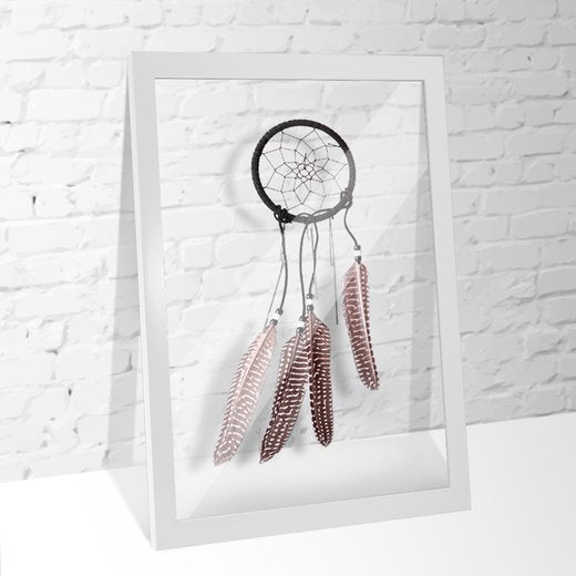 Doppelglasrahmen Monza Weiß (Hochglanz)