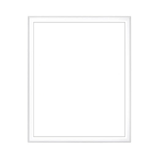 DIN-Rahmen Kalypso Weiß (matt)