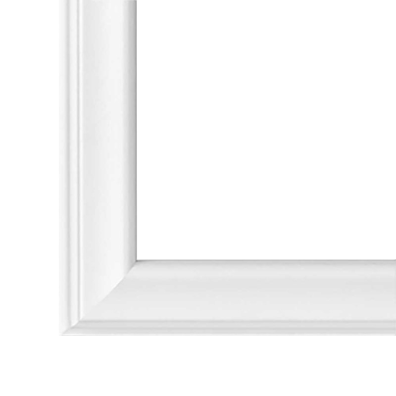 DIN-Rahmen Kalypso Weiß (matt)