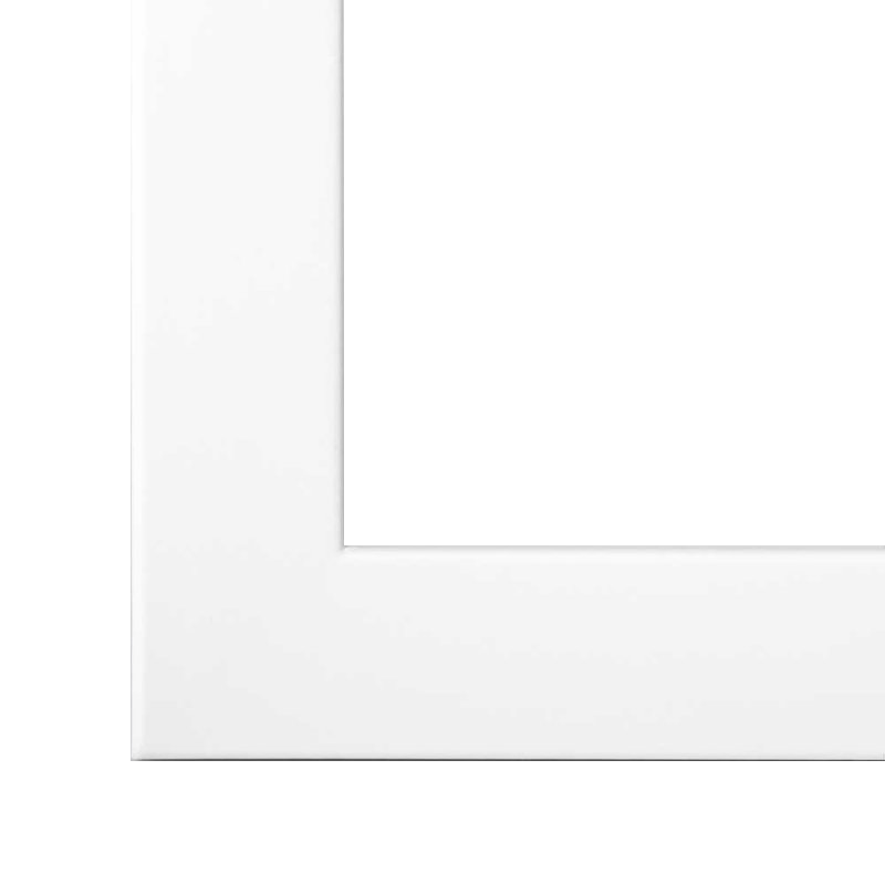 Bilderrahmen Monza Weiß (matt)