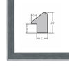 Bilderrahmen H080 Grau