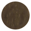 Ansicht der Holzmaserung des Schattenfugenrahmens in Braun Metallic