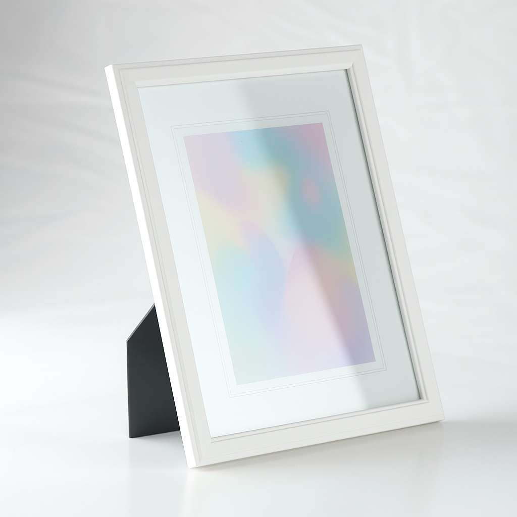 Bilderrahmen H011 Weiß