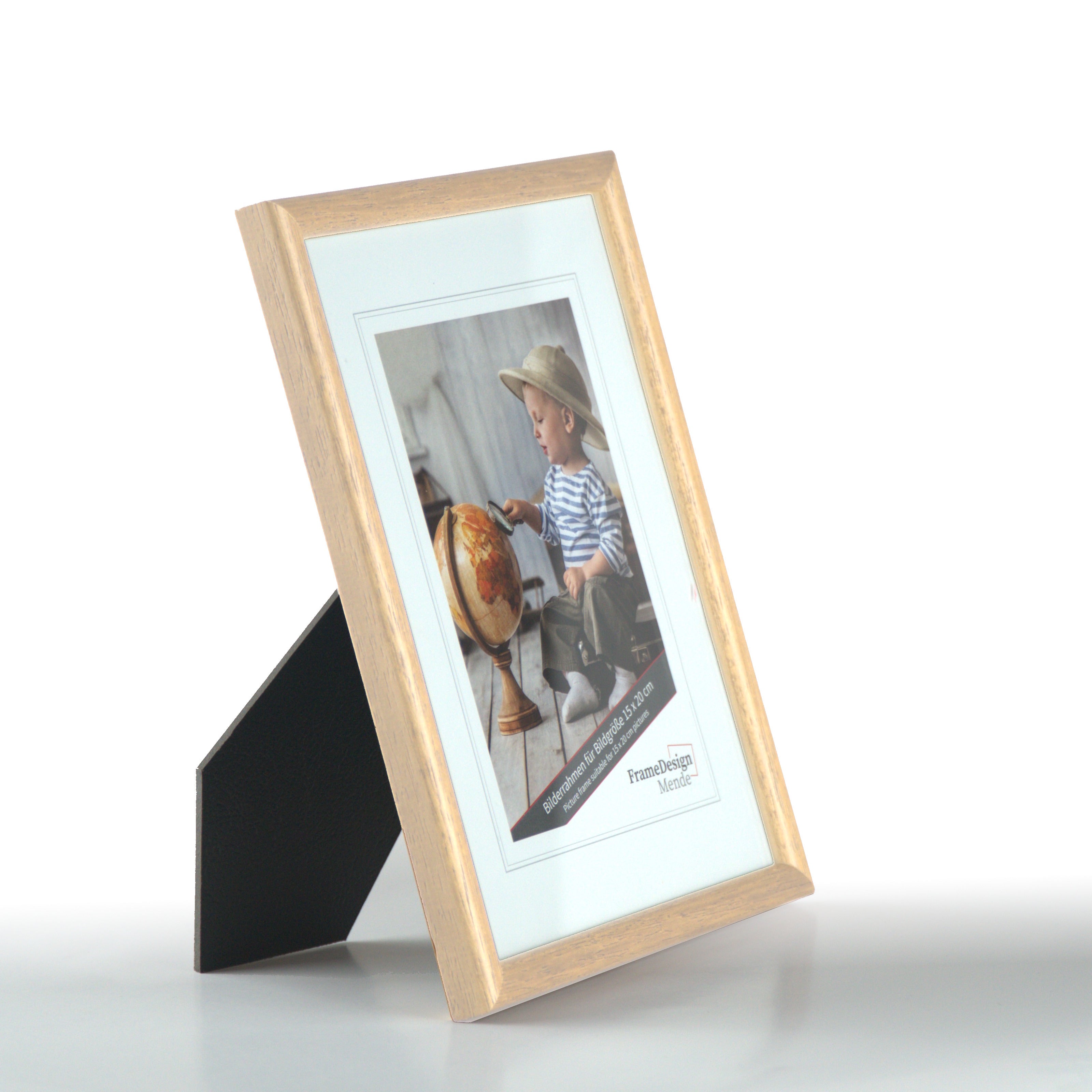 Naturton Holzrahmen mit Glas – eleganter Design Bilderrahmen für kreative, stilbewusste Wohnräume