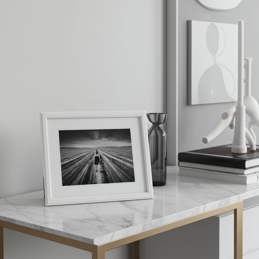 Bilderrahmen H011 Weiß