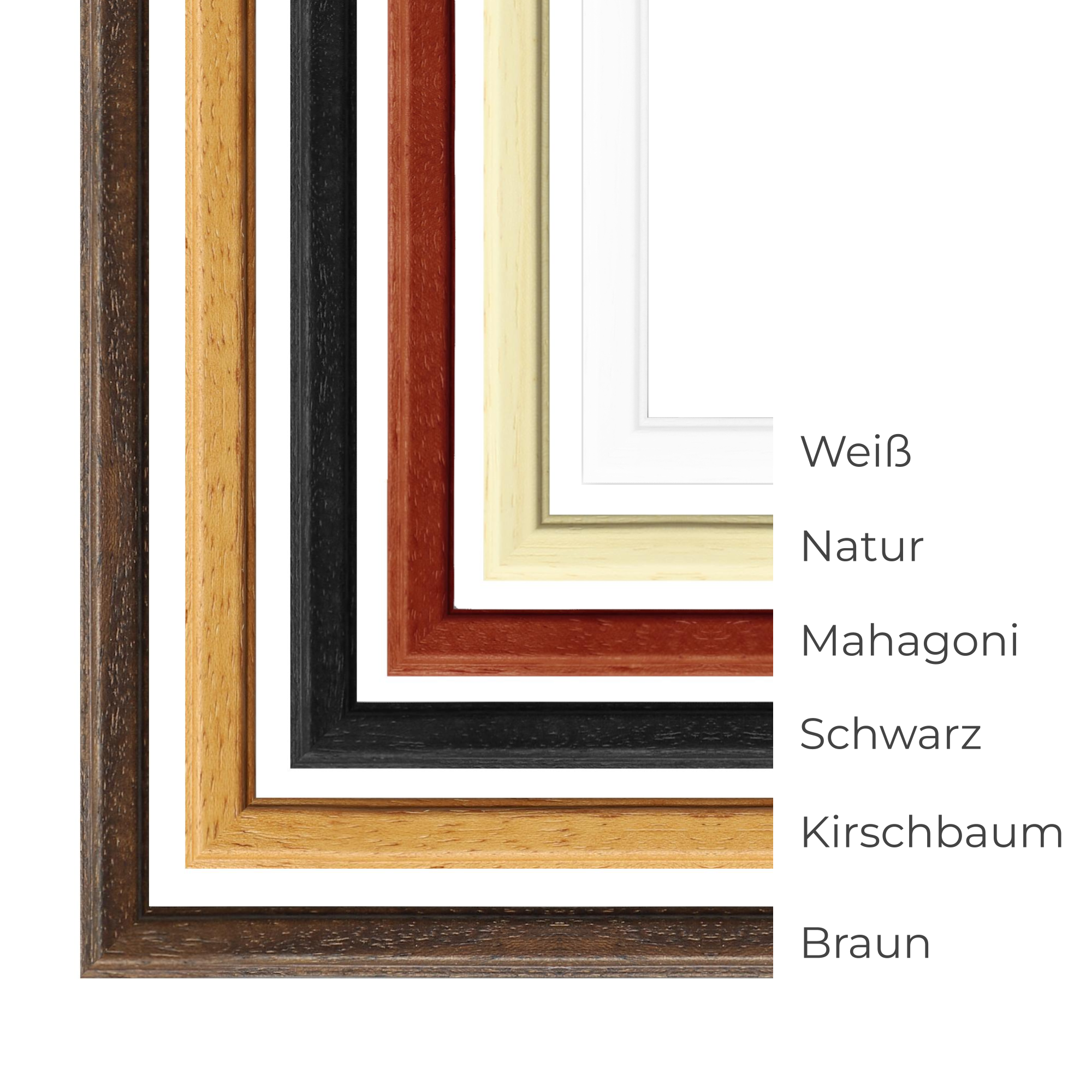 Bilderrahmen H011 Natur