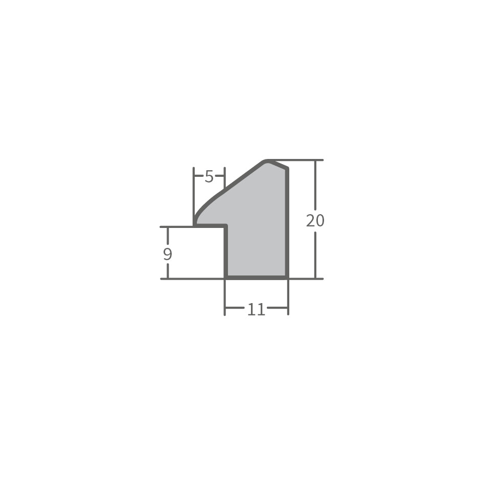 Bilderrahmen H080 Blau