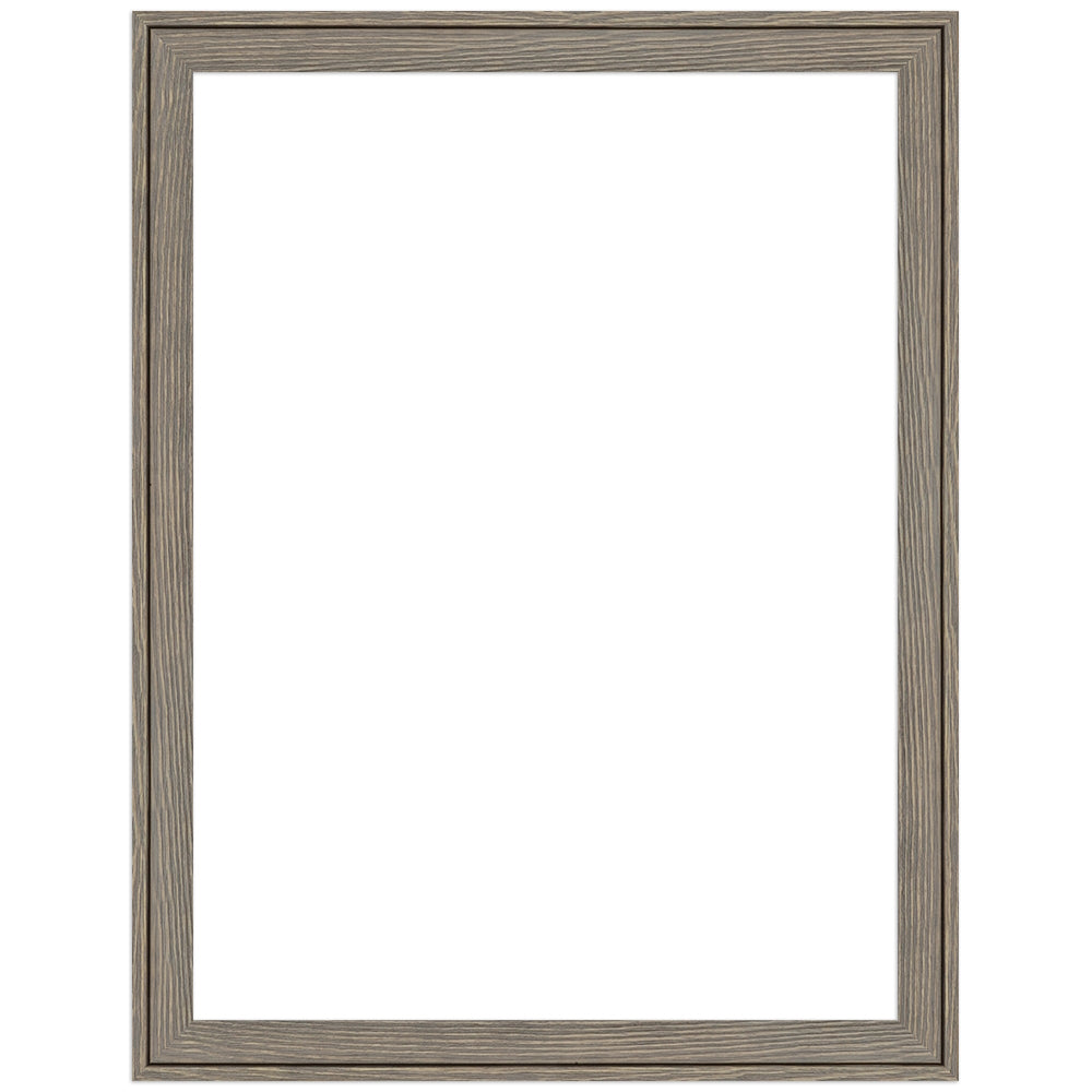 Bilderrahmen H120 Grau gemasert