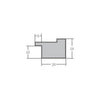 Bilderrahmen H120 Creme