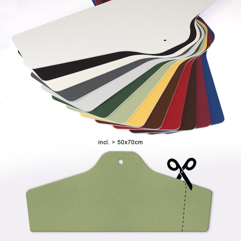 Farbige Einleger für Vario Bilderrahmen in verschiedenen Tönen, zuschneidbar ab Format 50x70 cm