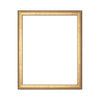 Bilderrahmen im Farbton Gold  ohne Bild