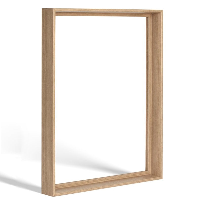 Der Schattenfugenrahmen in Eiche Natur Dekor