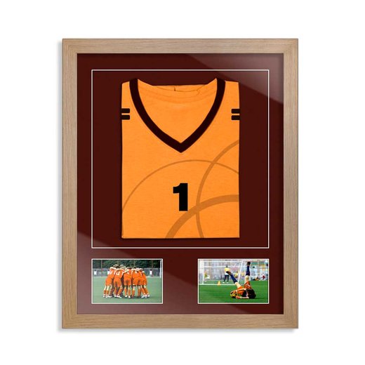 Trikotrahmen RahmBig 50 x 70 cm Eiche Natur