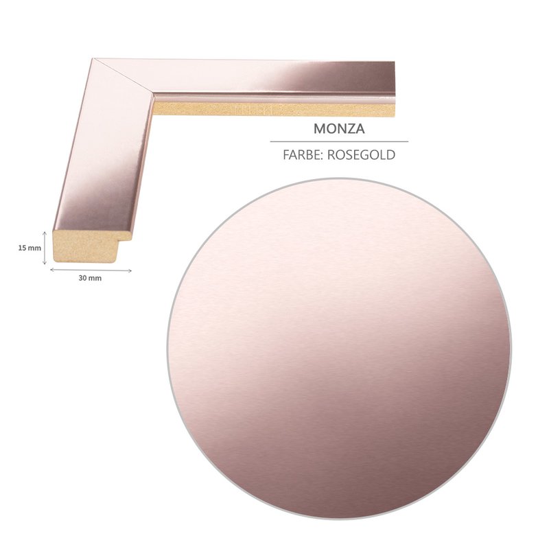 Bilderrahmen Monza Rosegold