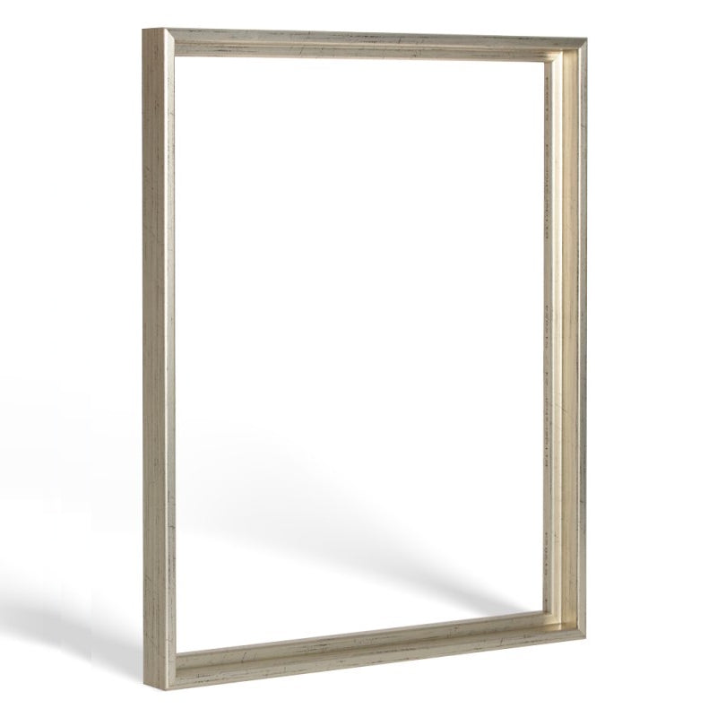 Schattenfugenrahmen Lemgo Silber Antik