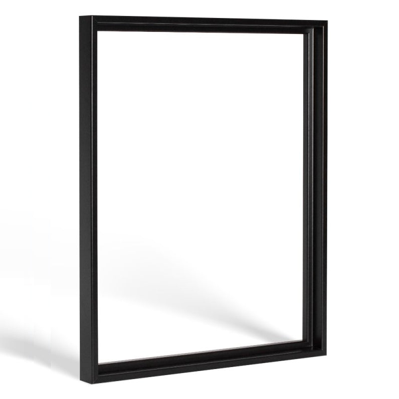Schattenfugenrahmen Lemgo Schwarz (matt)