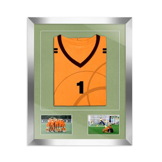 Trikotrahmen RahmBig 50 x 70 cm Silber Glanz