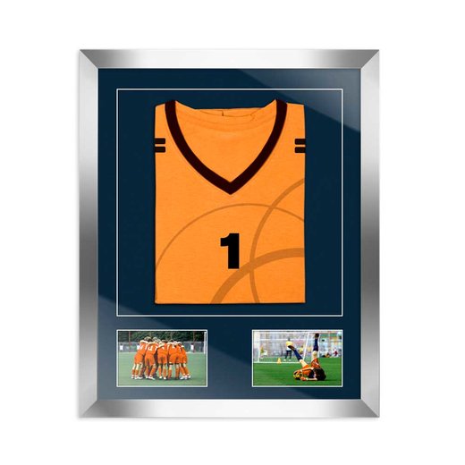 Trikotrahmen RahmBig 50 x 70 cm Silber Glanz