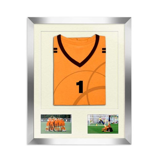 Trikotrahmen RahmBig 50 x 70 cm Silber Glanz