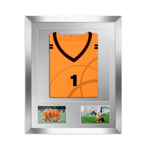 Trikotrahmen RahmBig 50 x 70 cm Silber Glanz