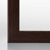 Doppelglasrahmen Monza Dunkelbraun (Wenge)
