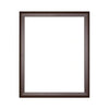 Bilderrahmen im Farbton Wenge ohne Bild