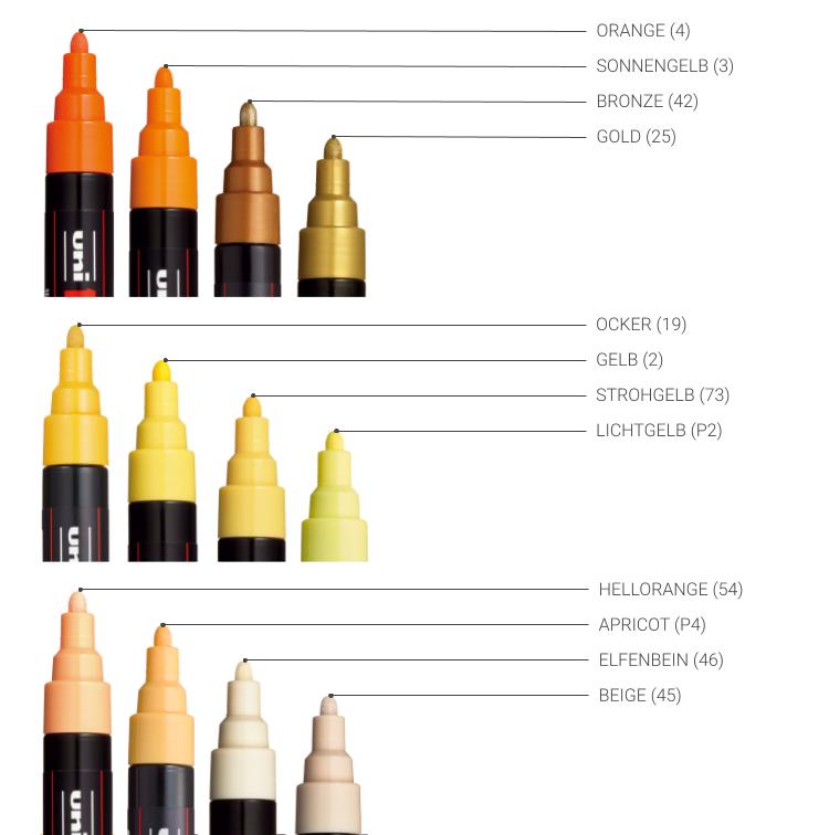 Posca Marker PC-3M, Rundspitze fein, Strichbreite: 0,9-1,3 mm