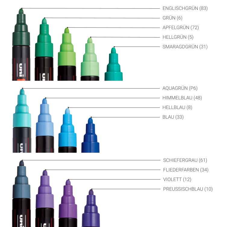 Posca Marker PC-3M, Rundspitze fein, Strichbreite: 0,9-1,3 mm
